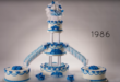 100 years of wedding cake designs – in less than three minutes!